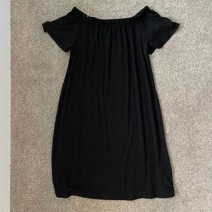 🖤ardene little black dress off the shoulder